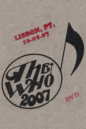 Постер: The Who: Lisbon 5/16/2007