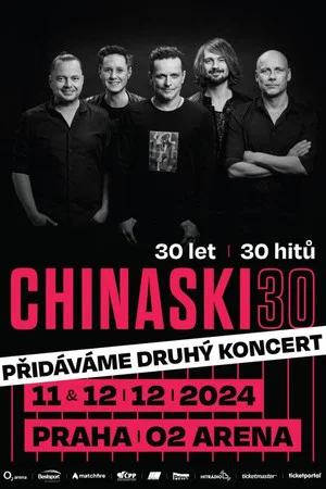 Постер: Chinaski – 30 let na scéně