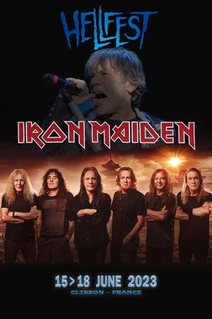 Постер: Iron Maiden - Hellfest 2023