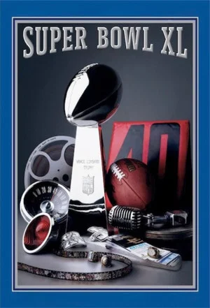 Постер: Super Bowl XL