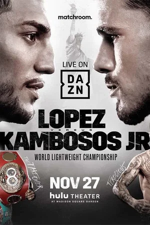 Постер: Teofimo Lopez vs. George Kambosos Jr