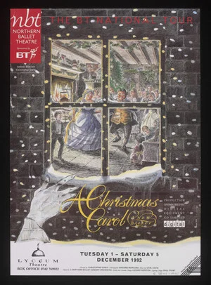 Постер: Northern Ballet's A Christmas Carol