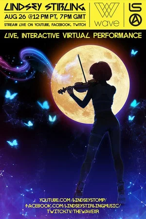 Постер: Lindsey Stirling - Artemis Virtual livestream VR concert
