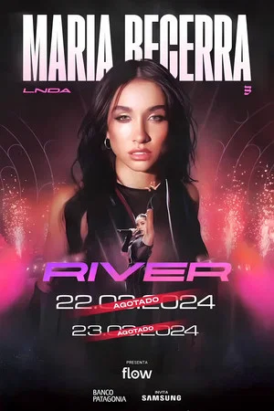 Постер: Maria Becerra Live: River