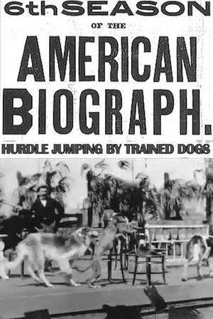 Постер: Hurdle Jumping; by Trained Dogs