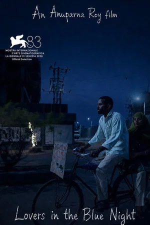 Постер: Lovers in the Blue Night