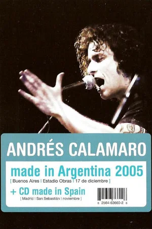 Постер: Andrés Calamaro - Made In Argentina