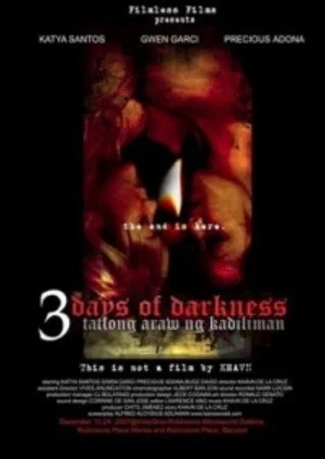 Постер: Three Days of Darkness
