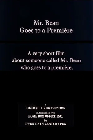 Постер: Mr. Bean Goes to a Première