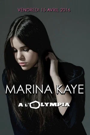 Постер: Marina Kaye à l'Olympia de Paris