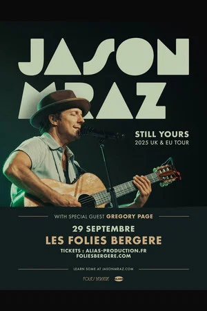 Постер: Jason Mraz aux Folies Bergere