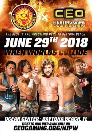 Постер: CEOxNJPW When Worlds Collide