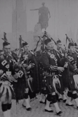 Постер: Gordon Highlanders Leaving for the Boer War
