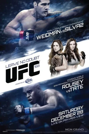 Постер: UFC 168: Weidman vs. Silva 2