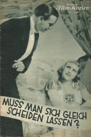 Постер: Muß man sich gleich scheiden lassen