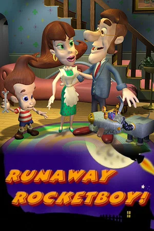 Постер: Jimmy Neutron: Runaway Rocketboy!