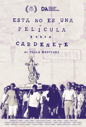 Постер: Esta no es una película sobre Cardenete