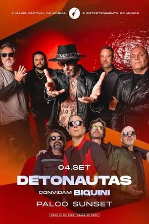Постер: Detonautas Roque Clube - Rock In Rio 2026