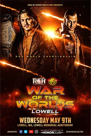 Постер: ROH & NJPW: War of The Worlds - Lowell