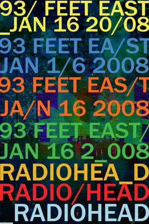 Постер: Radiohead: Live From 93 Feet East, London