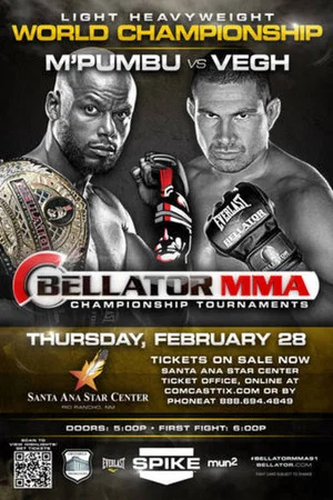 Постер: Bellator 91