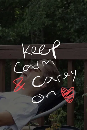 Постер: Keep Calm and Carey On