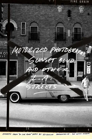 Постер: Ed Ruscha - Motorized Photographs of Sunset Blvd. and Other L.A. Streets