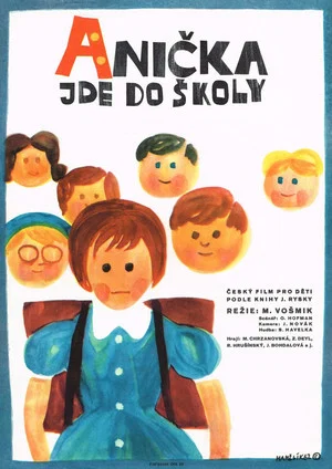 Постер: Anička jde do školy