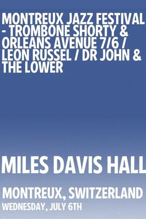 Постер: Dr. John & The Lower 911 - Montreux Jazz Festival