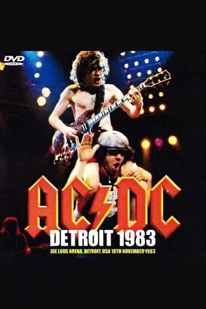 Постер: AC/DC Joe Louis Arena Detroit USA November 18 1983