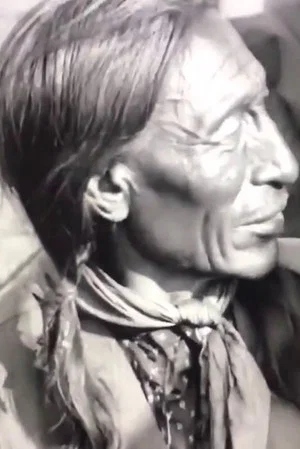 Постер: Buffalo Bill and Chief Iron Tail Swap Yarns in the Sign Language
