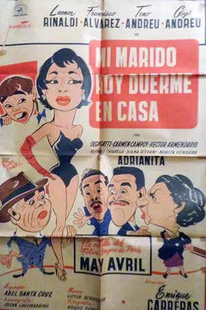 Постер: Mi marido hoy duerme en casa