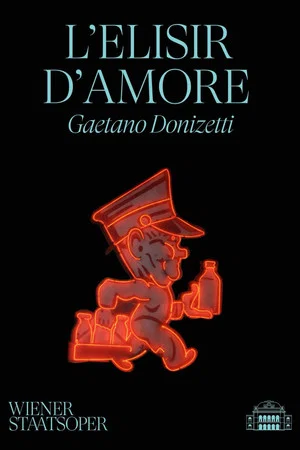Постер: L'elisir d'amore - Wiener Staatsoper