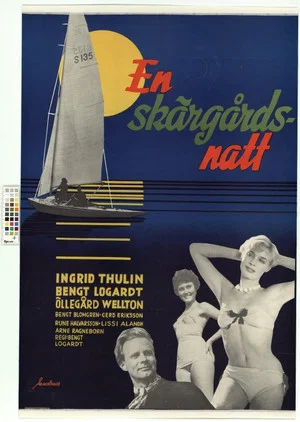 Постер: En skärgårdsnatt
