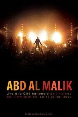 Постер: Abd Al Malik - Live à la Cité Nationale de l'Histoire de l'Immigration