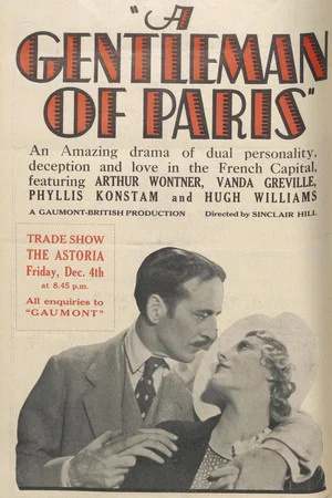 Постер: A Gentleman of Paris