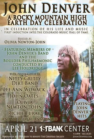 Постер: John Denver Rocky Mountain High An Earth Day Concert