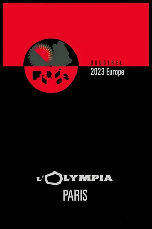 Постер: Pixies à l’Olympia