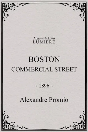 Постер: Boston, Commercial Street
