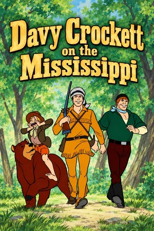 Постер: Davy Crockett on the Mississippi