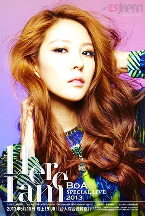 Постер: BoA Special Live: Here I am