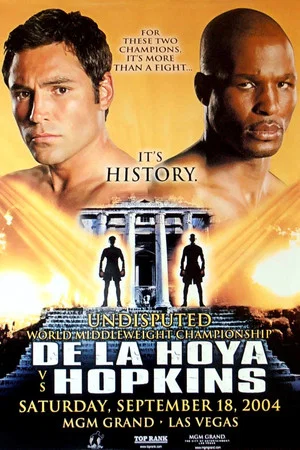 Постер: Bernard Hopkins vs. Oscar De La Hoya