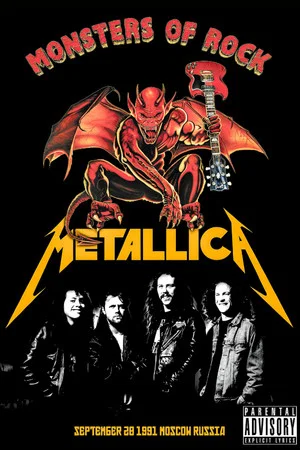 Постер: Metallica: Live Moscow - Monsters of Rock