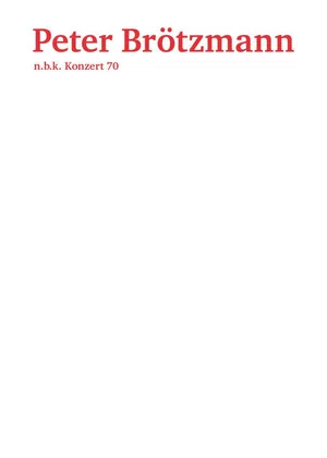 Постер: N.B.K. Konzert 70