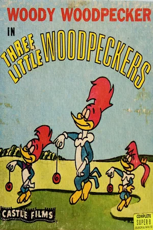 Постер: Three Little Woodpeckers