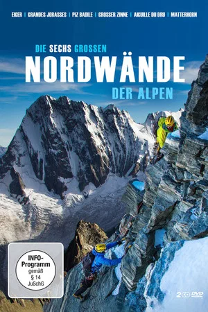 Постер: The Six Great North Faces of the Alps