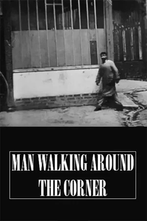 Постер: Man Walking Around a Corner