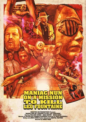 Постер: Maniac Nun On A Mission To Kill Leo Fountaine
