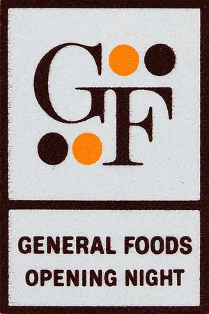 Постер: General Foods Opening Night