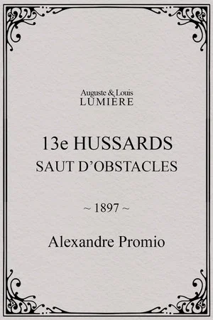 Постер: 13e hussards : saut d’obstacles